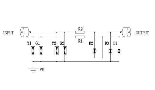 天線饋線用避雷器是否有方向性，需要區分輸入輸出嗎？